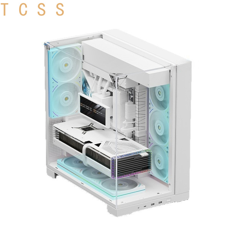 White Panoramic Triple Tempere - Pc Chassis recension och pris