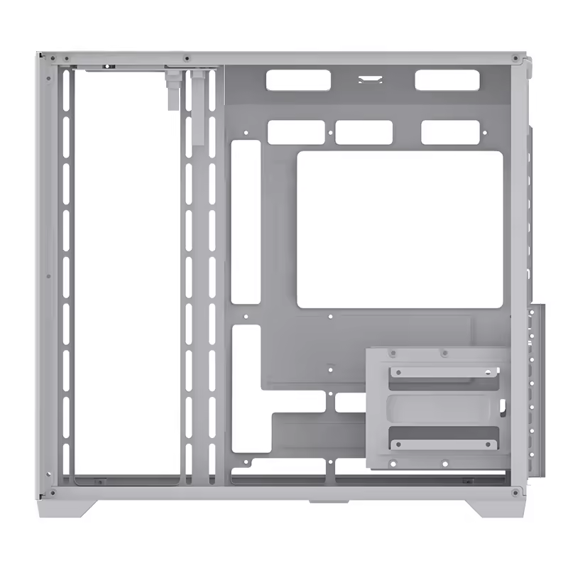 White PC Case Chassis Full Tow - Case Fans recension och pris