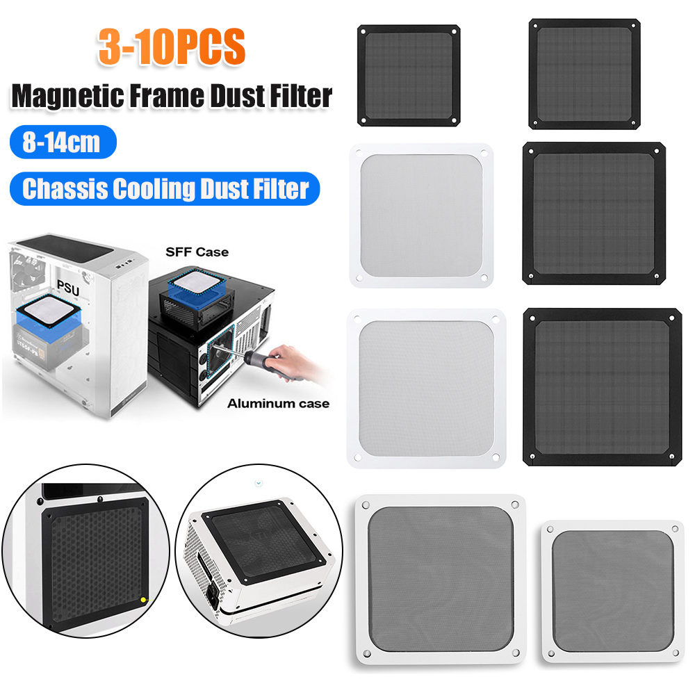 8-14cm PC Computer Case Coolin - Dust Filter Pc recension och pris