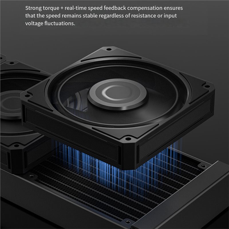 M52K-Large Air Volume 12CM Cas - Case Fans recension och pris