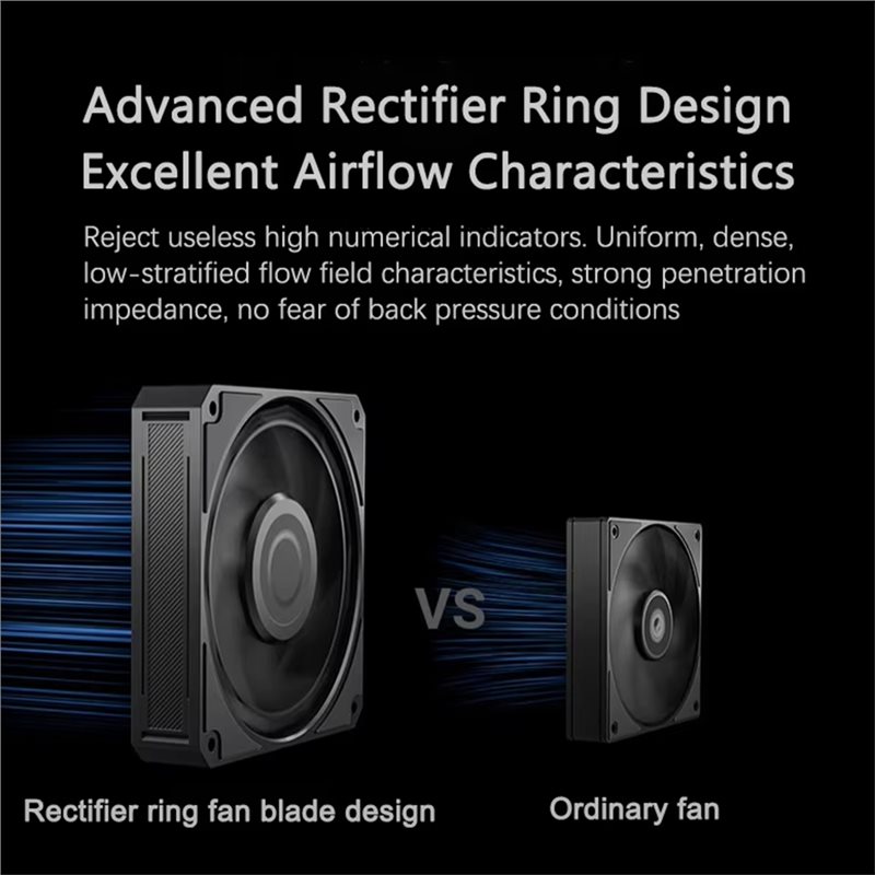 M52K-Large Air Volume 12CM Cas - Case Fans recension och pris