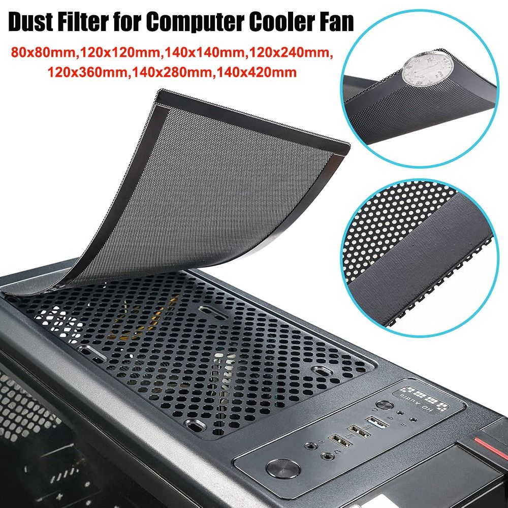 New PVC Dust Filter Cover Blac - Dust Filter Pc recension och pris