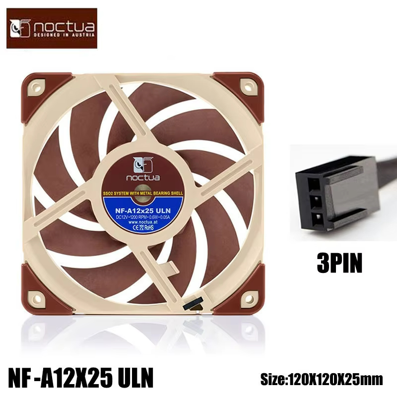 Noctua NF-A12x25 PWM 12CM Case - Case Fan Controller recension och pris