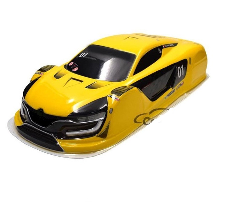 blue/yellow PVC painted body s - Pc Chassis recension och pris